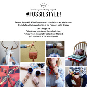 FOSSIL STYLE AD